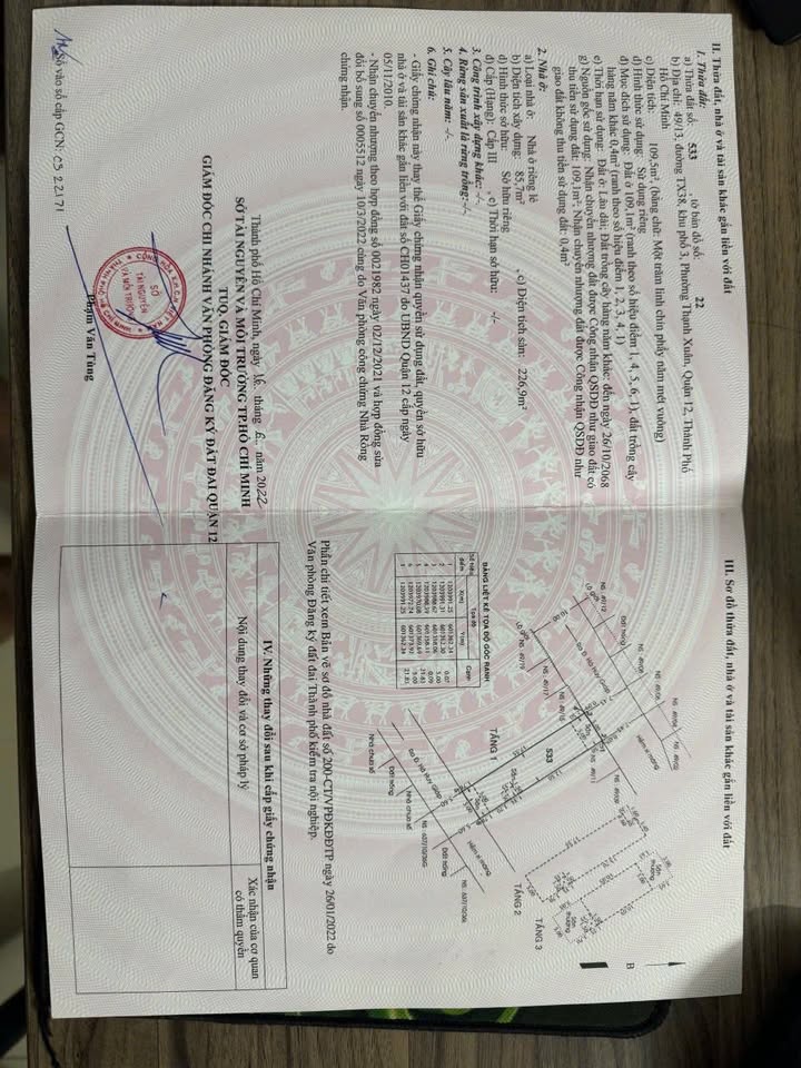 Bán Gấp Nhà Phường Thới An Quận 12 - 9PN Full Option, Dòng Tiền 35 Triệu/Tháng