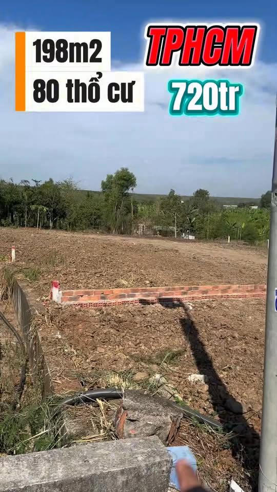 Đất nền Nghĩa Thành Châu Đức 198m² giá 720 triệu - Lô góc sổ đỏ sẵn