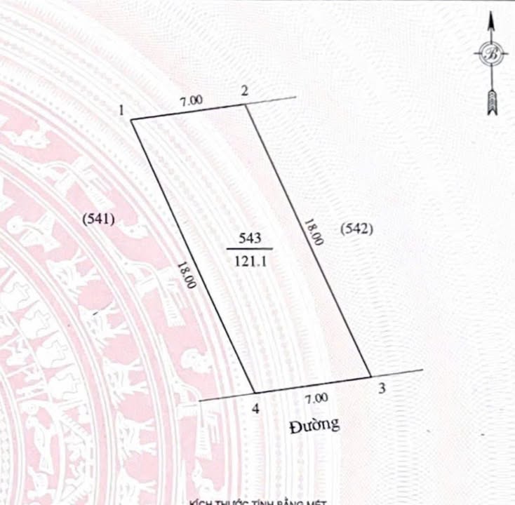 Đất nền Xã Nghi Kim, TP Vinh 121m² – Sổ đỏ chính chủ!