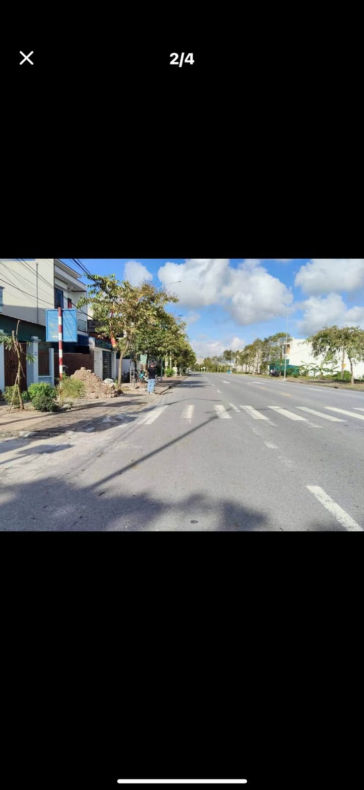 Đất nền 2 mặt tiền 128m² Tỉnh lộ 39B, Kiến Xương - Giá 2 tỷ, Kinh doanh sầm uất