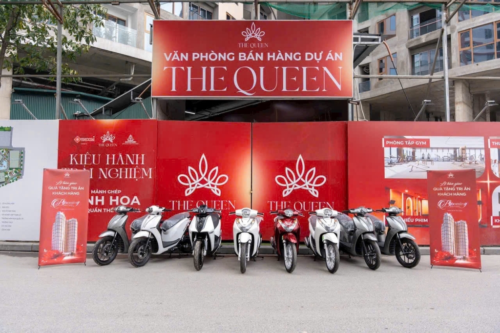 Căn hộ The Queen Giải Phóng 90m² - Full nội thất cao cấp, nhận ngay xe sang!