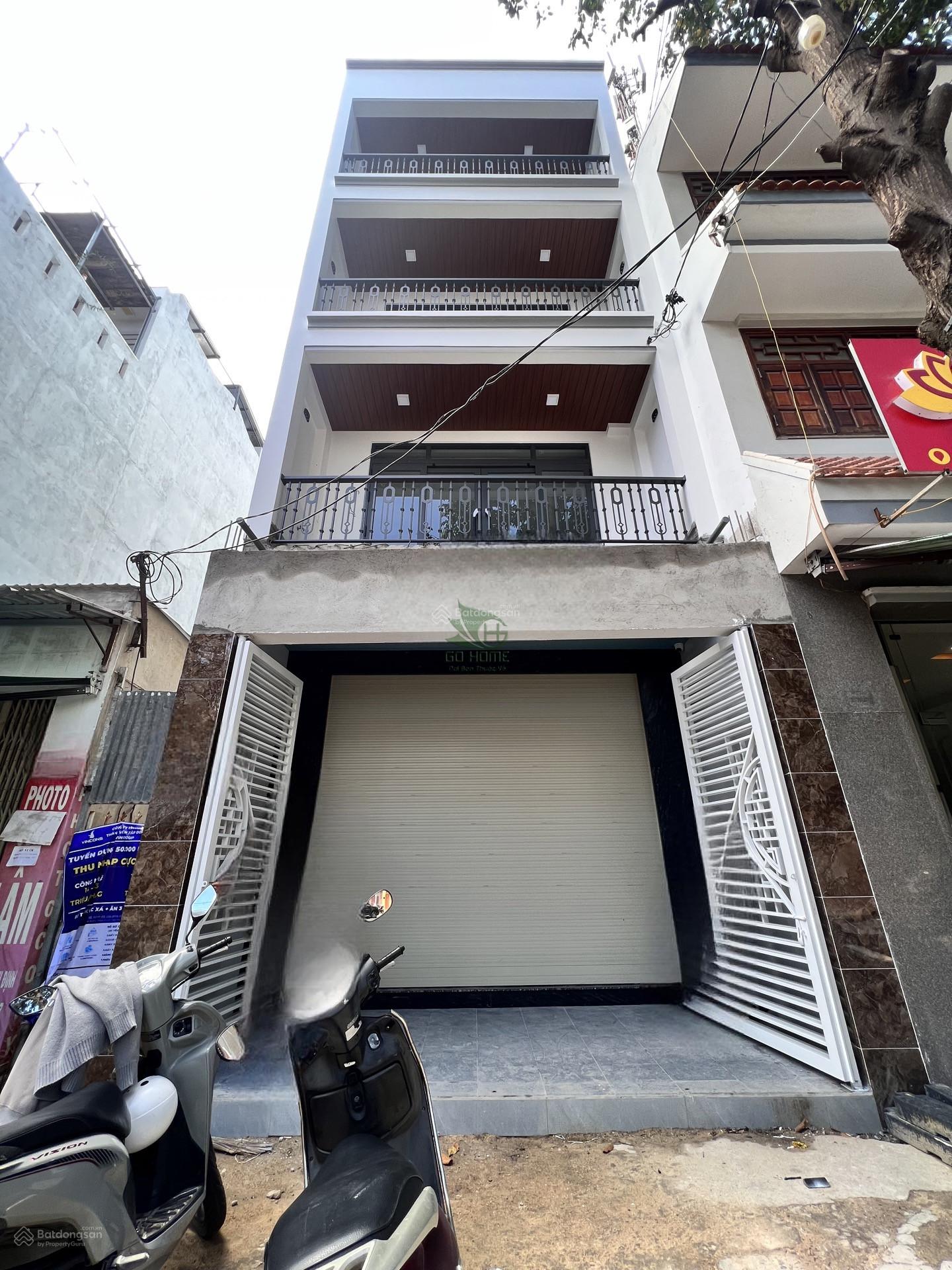 Cho thuê nhà 4 tầng mặt tiền 12m Phước Long, Nha Trang - Kinh doanh đắc lợi