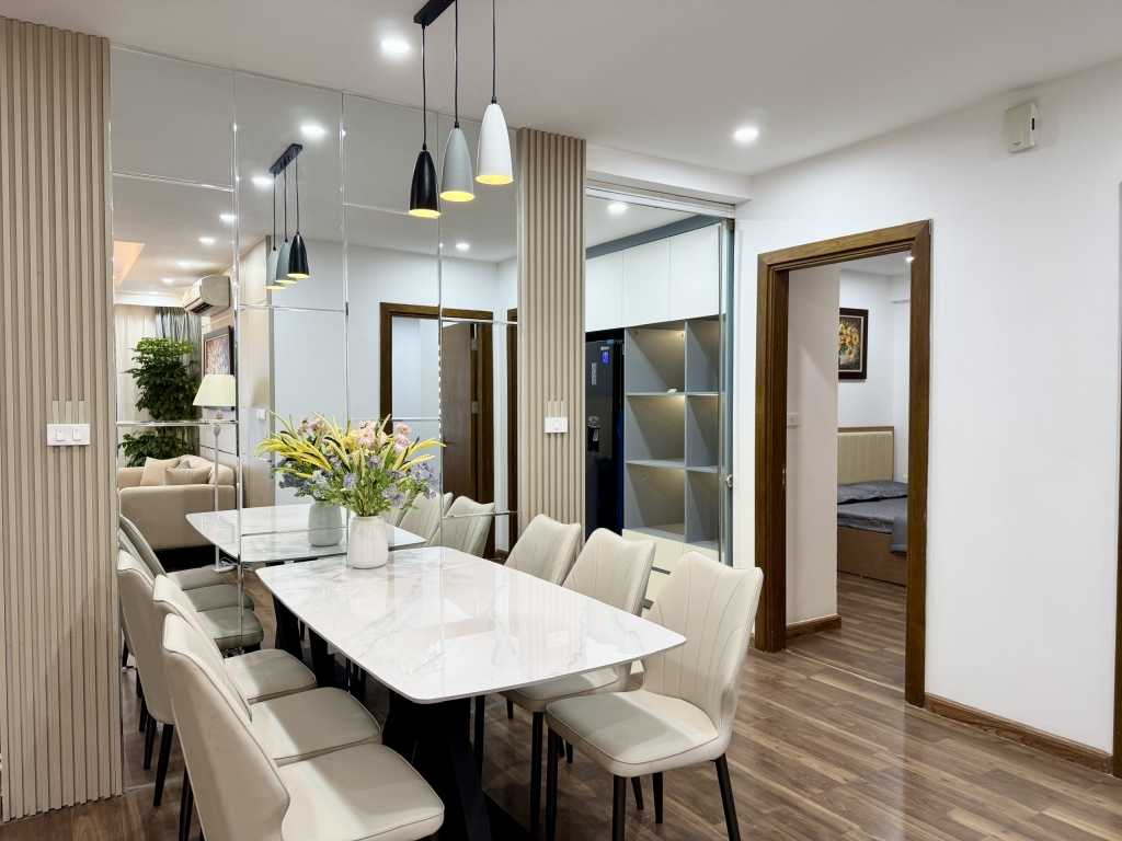 Chung cư Goldmark City R3 78m² 2PN - Full Nội thất, Sẵn Sàng Ở Ngay