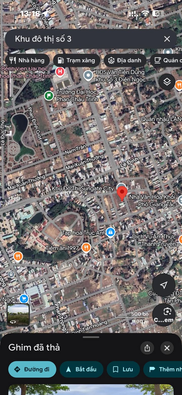 Đất nền KĐT Điện Ngọc 100m² giá 4.2 tỷ - Sổ đỏ chính chủ sát FPT