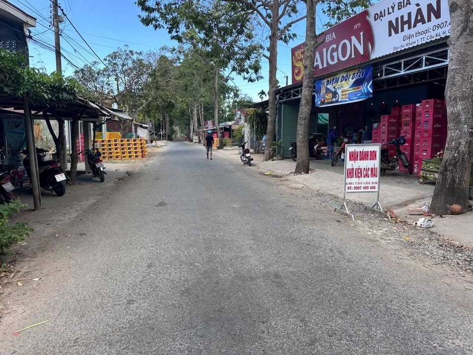 Bán Nền Chính Chủ Đường Nguyễn Văn Trỗi, Cầu Kè, Trà Vinh - 91m²