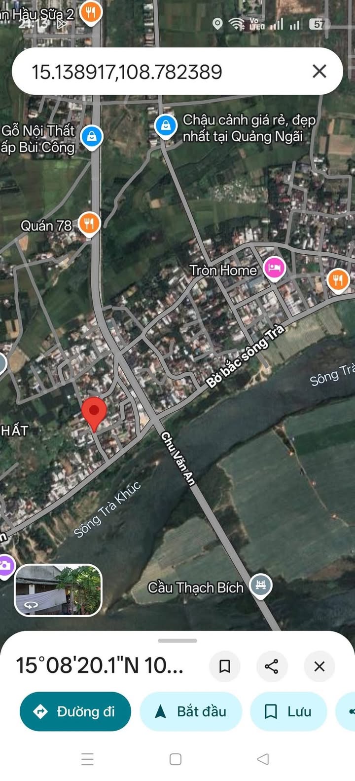 Đất nền Phường Trương Quang Trọng, Quảng Ngãi 120m² - Sổ đỏ chính chủ