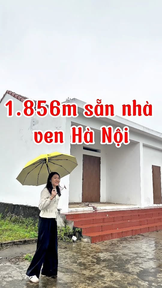 Đất Vườn Nghỉ Dưỡng 1856m² - Sổ Đỏ Thổ Cư, Cách Hà Nội 40km