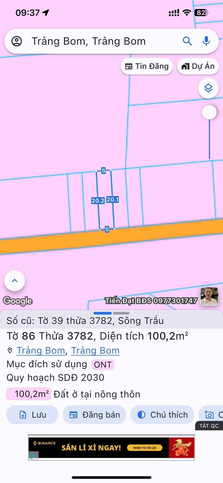 Nhà riêng Sông Trầu Trảng Bom 100m² giá 1 tỷ - Vị trí đẹp!