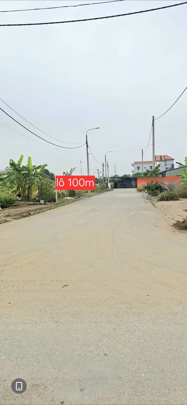 Đất nền Giãn dân Minh Tân Phù Cừ 100m² - Sổ đỏ chính chủ giá tốt