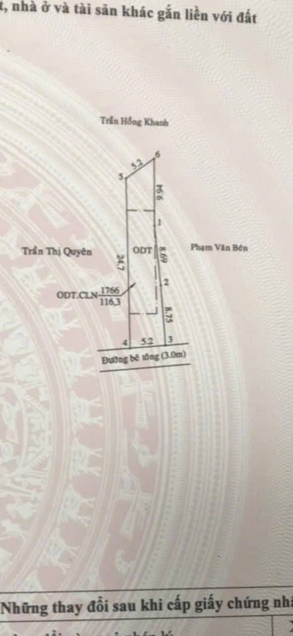 Bán Gấp Đất Nền Phú Mỹ, Thủ Dầu Một - 125m² Giá 2.15 Tỷ