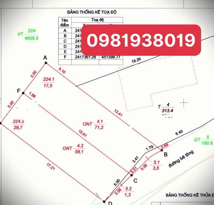Đất Lạng Sơn - 86m² Ngõ 362 Ngô Quyền, Giá 1 Tỷ, Oto Đỗ Cửa