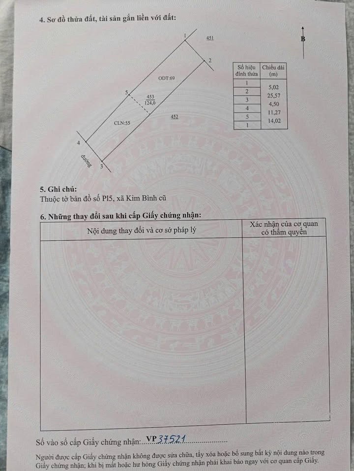 Đất nền Phủ Lý 120m² - Sổ hồng 1.2 tỷ, gần KCN Kim Bình