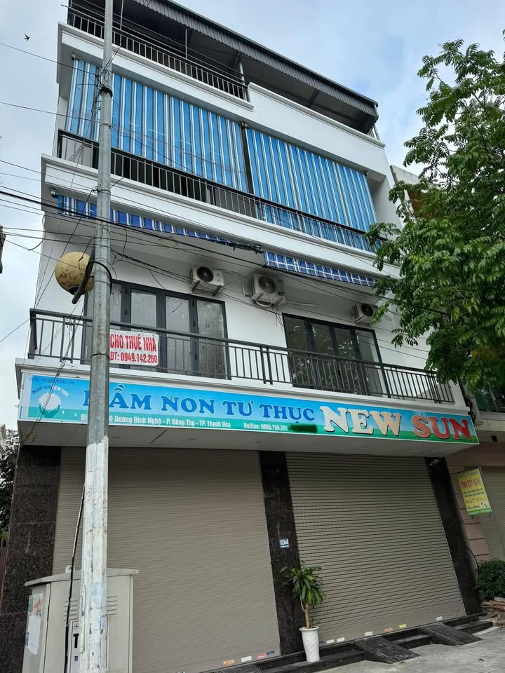Cho thuê nhà mặt tiền Dương Đình Nghệ, TP Thanh Hóa - 4 tầng, kinh doanh đắc địa