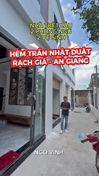 Nhà Hẻm Trần Nhật Duật, Rạch Giá - 45m² Giá 1.68 Tỷ, Sổ Đỏ
