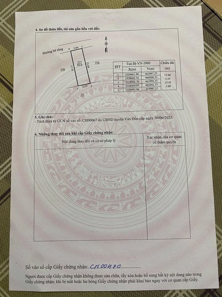 Đất nền Đông Xá Vân Đồn 80m² giá 1.18 tỷ - Sổ đỏ chính chủ!