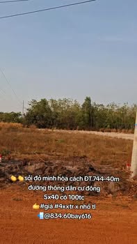 Đất Nền Minh Hòa Dầu Tiếng 200m² - Sổ Hồng TC - Giá 4xx Triệu