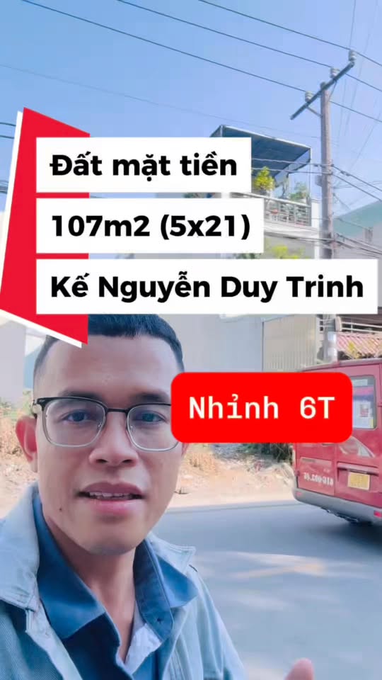 Đất Mặt Tiền Đường Lớn, Sổ Đỏ Vuông Vắn 107m² - Ngay Phường Long Trường, TP. Thủ Đức