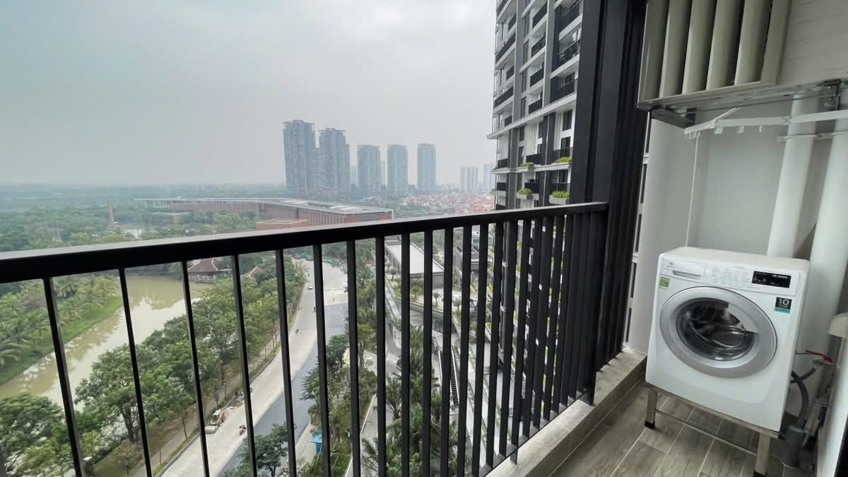 Cho thuê Studio Ecopark Full nội thất - View biệt thự thoáng đãng