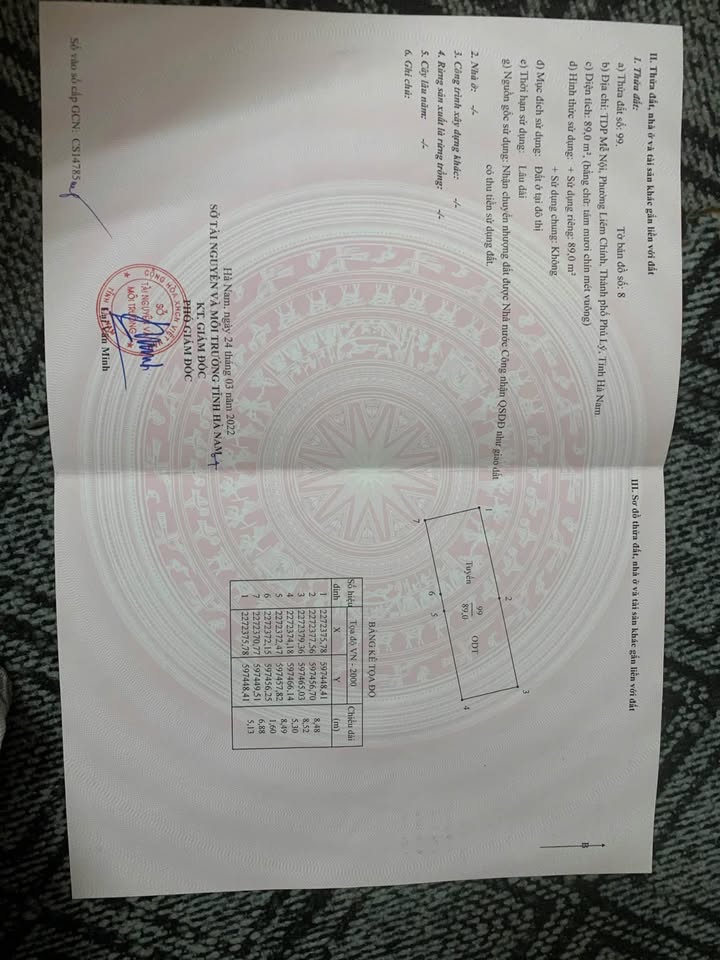 Đất nền Mễ Nội, Phủ Lý 90m² - Xây dựng tự do!