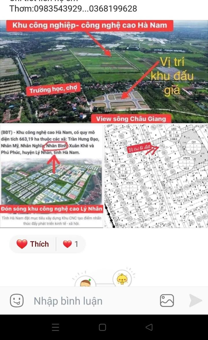 Đất nền Lý Nhân 117m² - Lô góc view vườn hoa, sổ đỏ sẵn sàng!