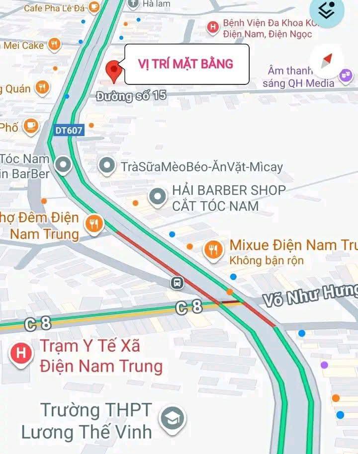 Cho thuê mặt bằng Trần Thủ Độ Quảng Nam 160m² - Vị trí đắc địa!