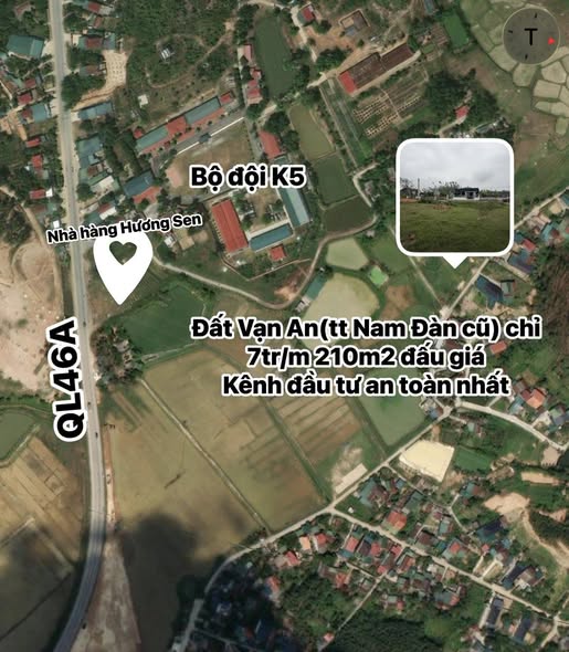 Đất Nền Vạn An Nam Đàn 210m² - Pháp Lý Rõ Ràng, Tiềm Năng Đầu Tư