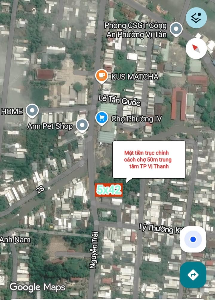 Đất nền Vị Thanh 250m² giá 1.1 tỷ - Sổ đỏ chính chủ!