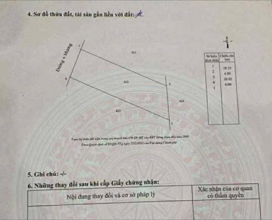Đất nền Nghi Thuận 117.8m² - Tiềm năng tăng giá vượt trội!