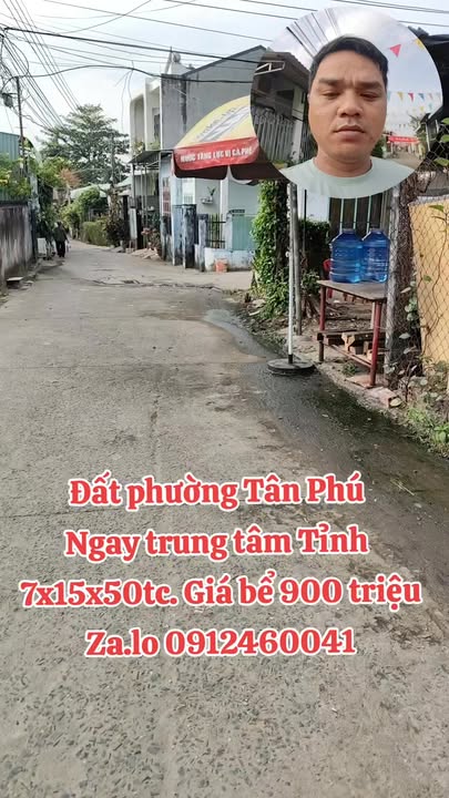 Đất Nền 750m² Phường Tân Phú, Đồng Xoài - Sổ TC, Giá 900 Triệu