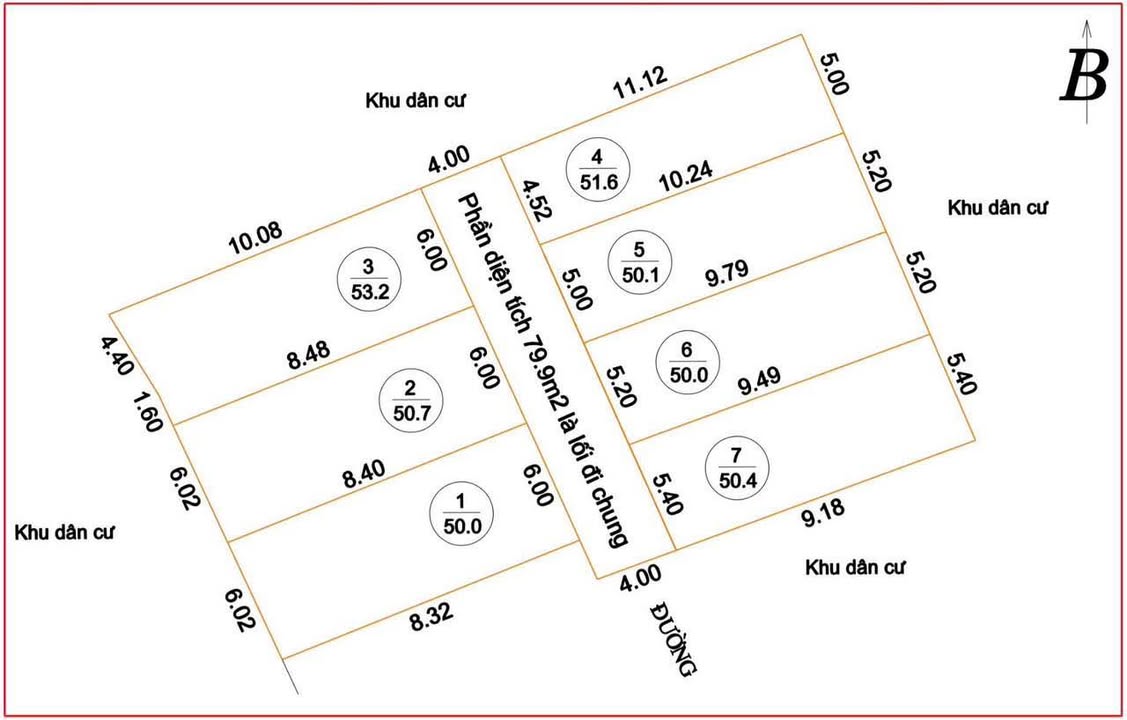 Đất nền Nghi Phú TP Vinh 50m² giá 1.6 tỷ - Pháp lý rõ ràng