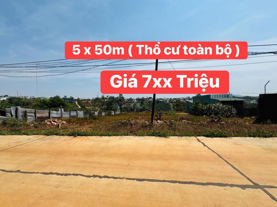 Đất thổ cư Phường Diên Hồng, Pleiku - 250m² giá chỉ 7xx triệu