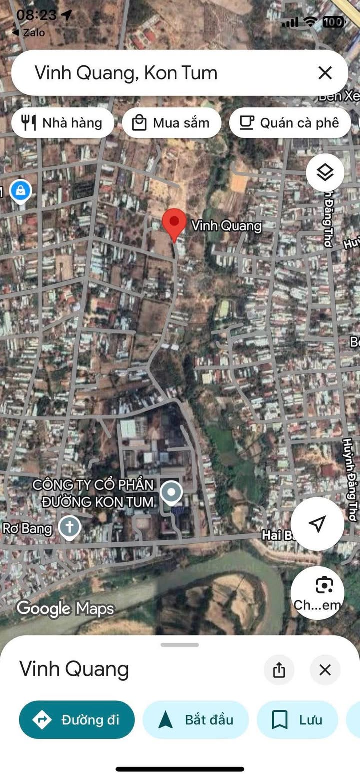 Đất thổ cư 140m² Xã Vinh Quang, Kon Tum - Giá 550 triệu