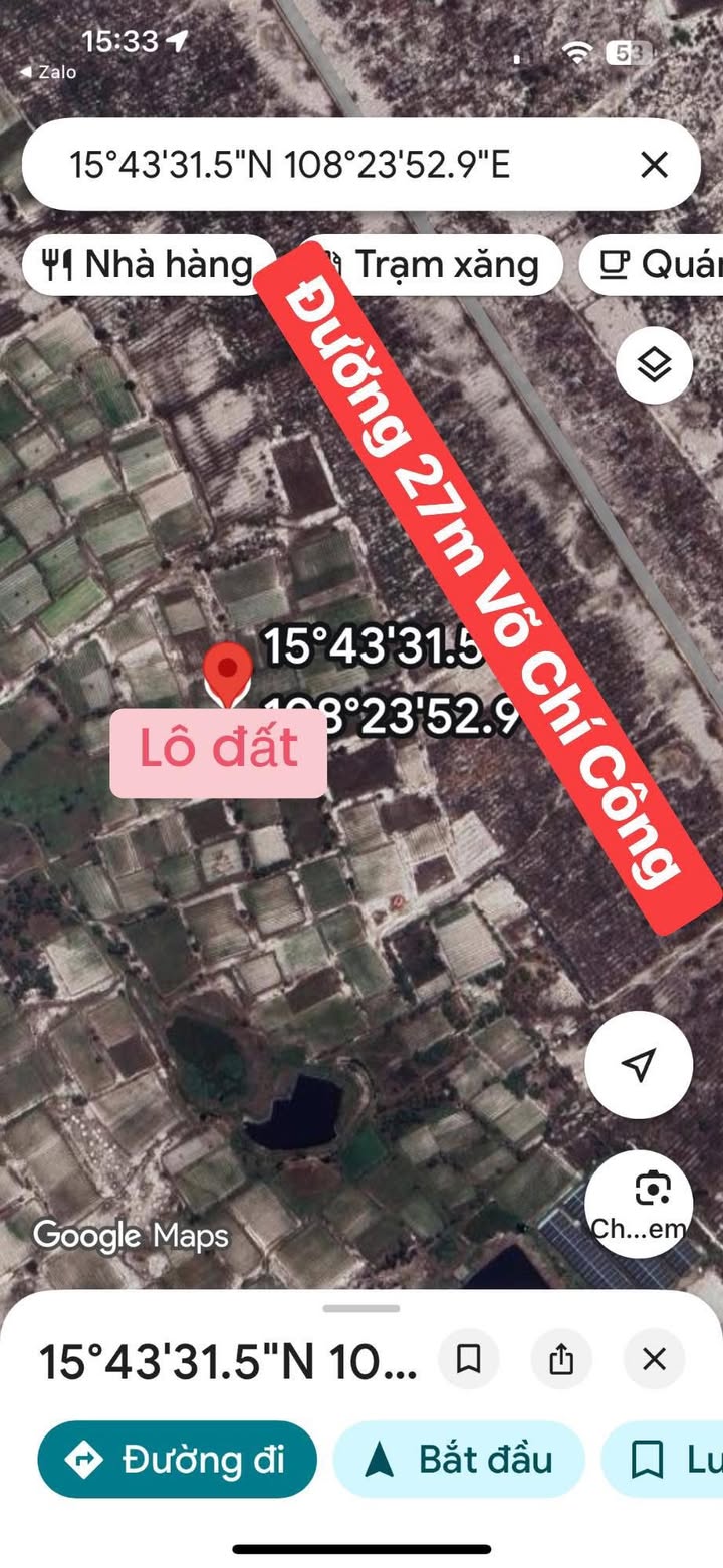 Đất nền Bình Phục, Thăng Bình 470m² - Sổ đỏ chính chủ, giá chỉ từ 100 triệu!