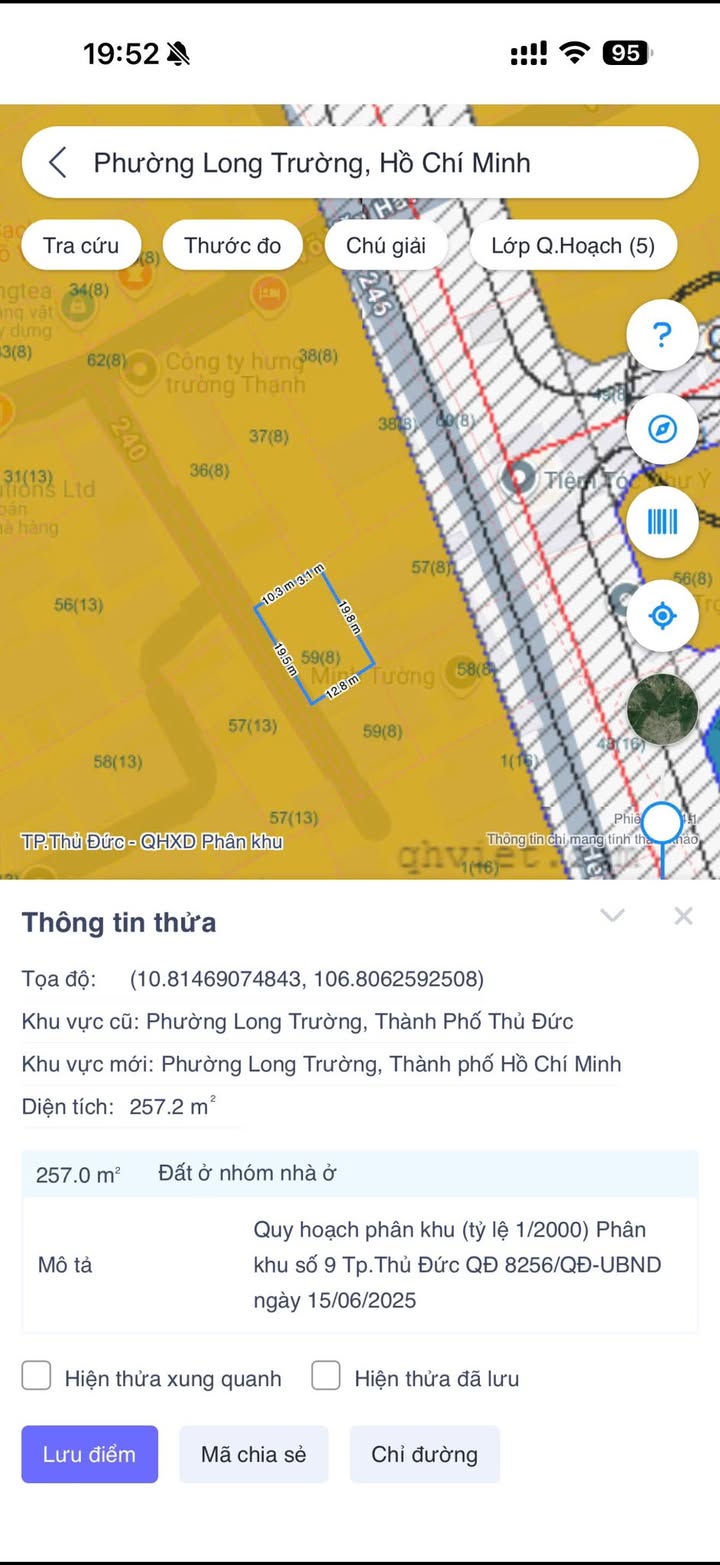 Bán đất Quận 9 Võ Văn Hát 257m² giá 14,5 tỷ - Tiềm năng tăng giá!