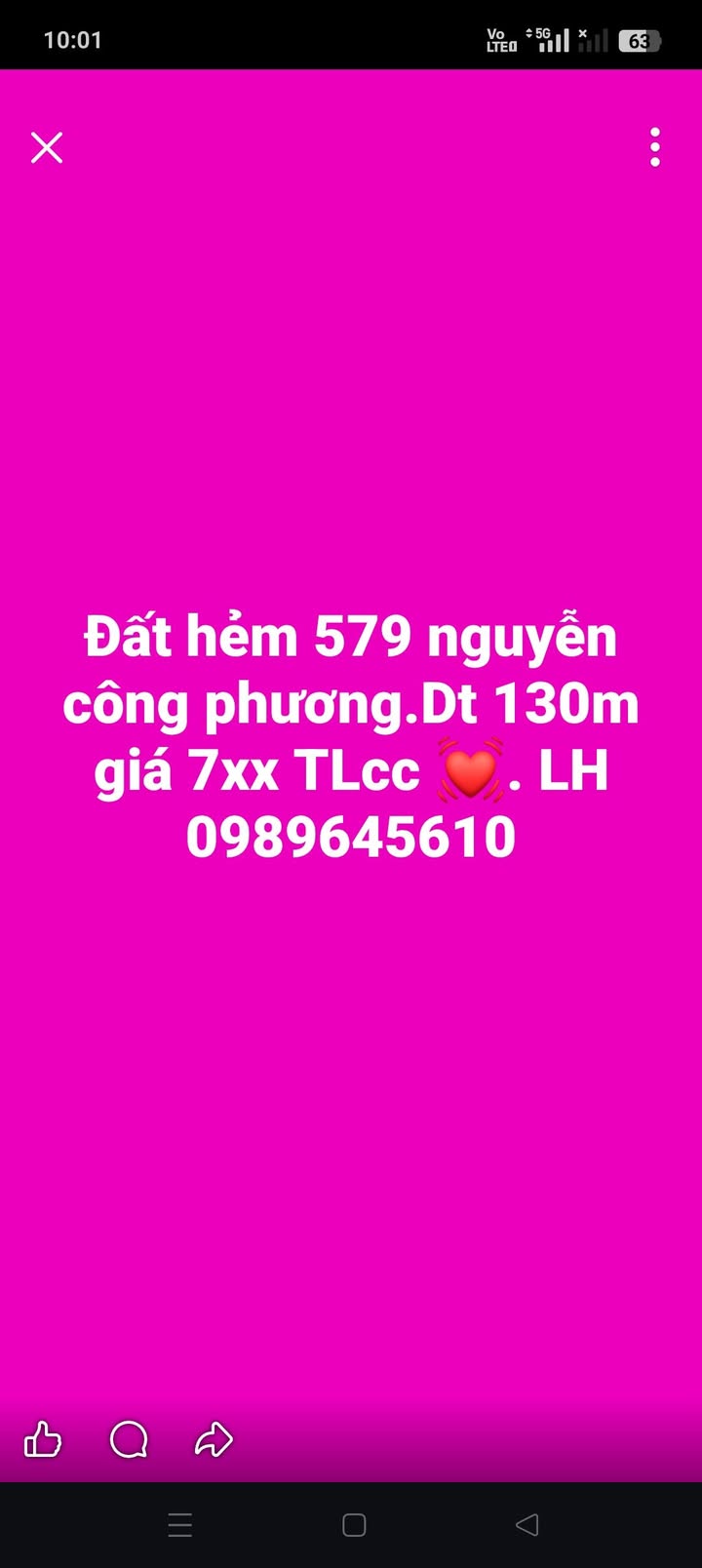 Đất nền 130m² hẻm ô tô Nguyễn Công Phương, Quảng Ngãi - Giá tốt 7xx tỷ