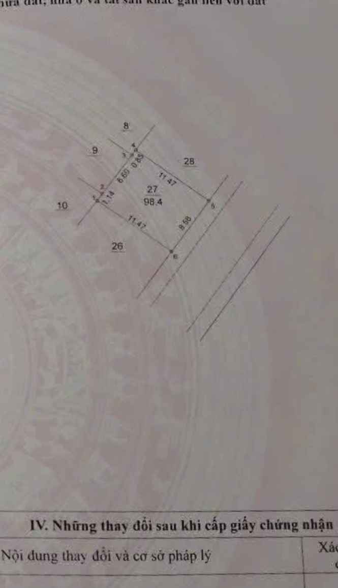 Bán Đất Dịch Vụ Bồ Câu Chiến Sĩ, Hoài Đức 98.4m² - Sổ Đỏ Rõ Ràng