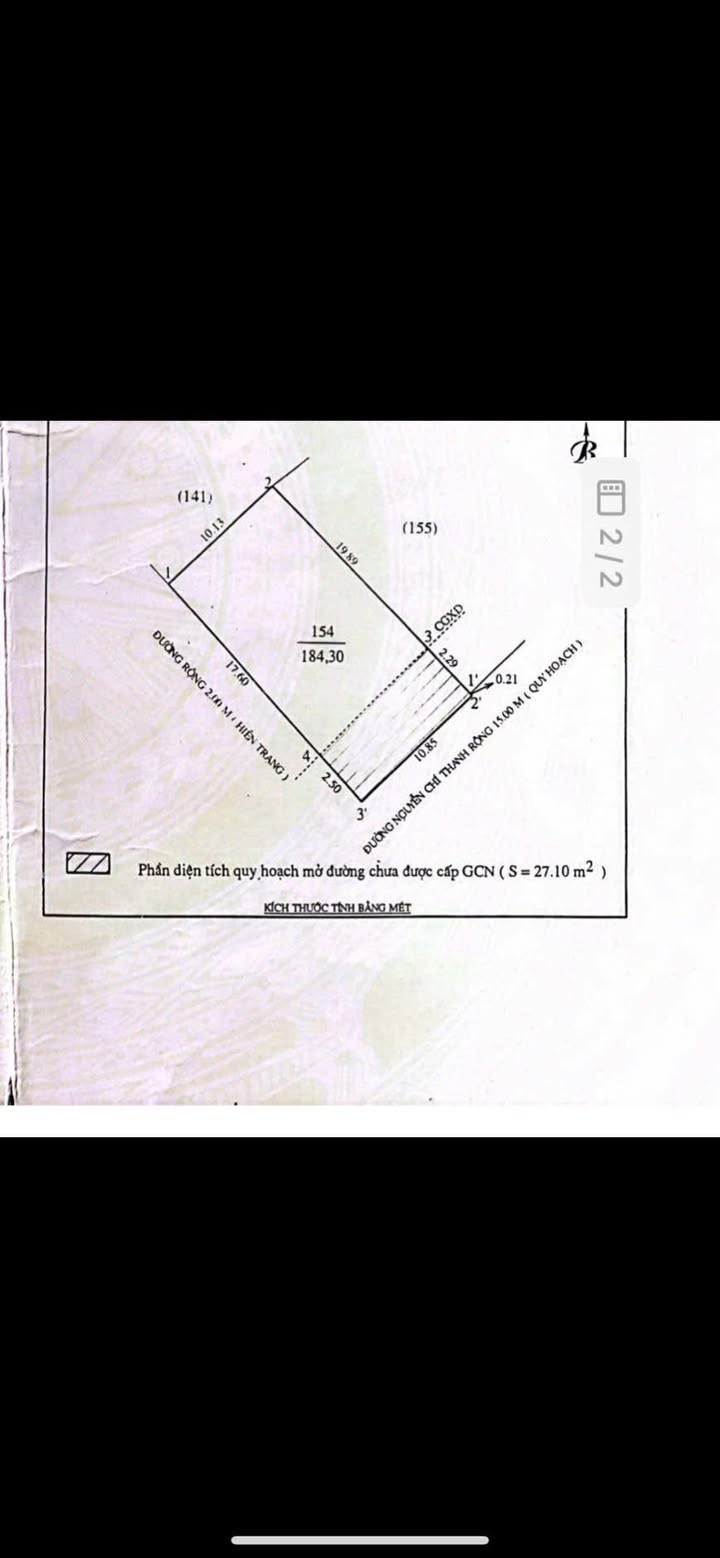 Nhà Mặt Tiền Góc Nguyễn Chí Thanh, Vinh 184m² - Kinh Doanh Đa Ngành