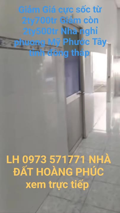 Nhà nghỉ Xã Mỹ Phước Tây 216m² - Sẵn sàng kinh doanh!