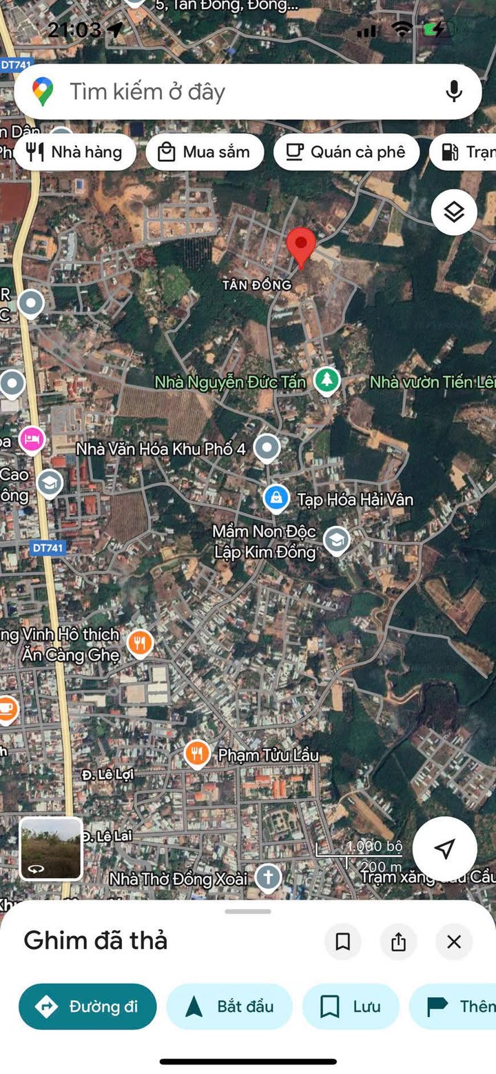 Bán đất Tiến Hưng Đồng Xoài 850m² giá 1.2 tỷ - Sổ đỏ chính chủ!