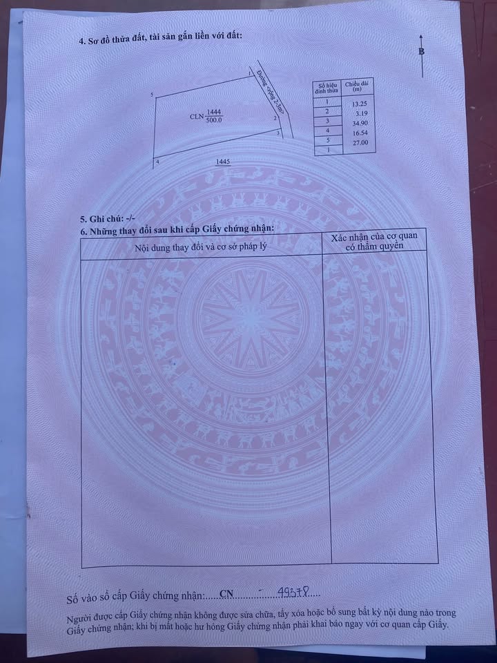 Đất nền Phường Phú Lâm Tuy Hòa 500m² - Sổ đỏ chính chủ, view đẹp!