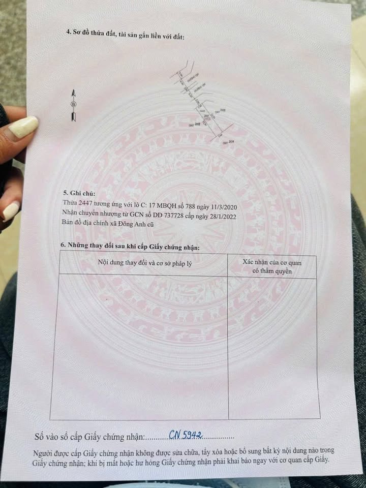 Đất nền Đông Khê Thanh Hóa 112.5m² - Sổ đỏ chính chủ!