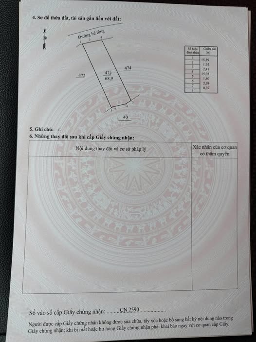 Đất nền Thị trấn Cao Lộc, Lạng Sơn 68-69m² - Đường ô tô vào tận nơi!