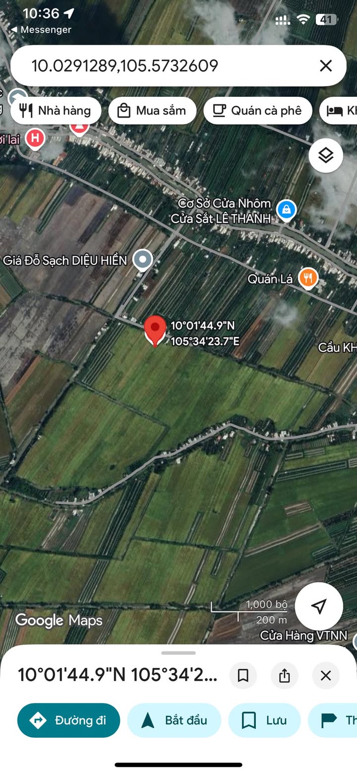 Đất ruộng 4434m² Cần Thơ - Tiềm năng tăng giá cực tốt!