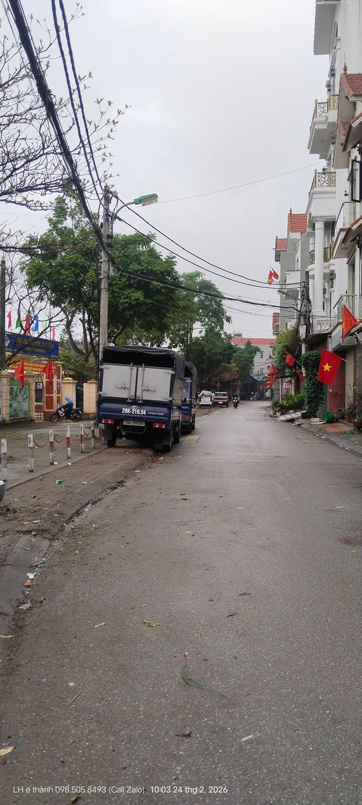 Bán Đất Tặng Nhà 2 Tầng 69m² Tây Tựu, Bắc Từ Liêm - Ô tô đỗ cửa