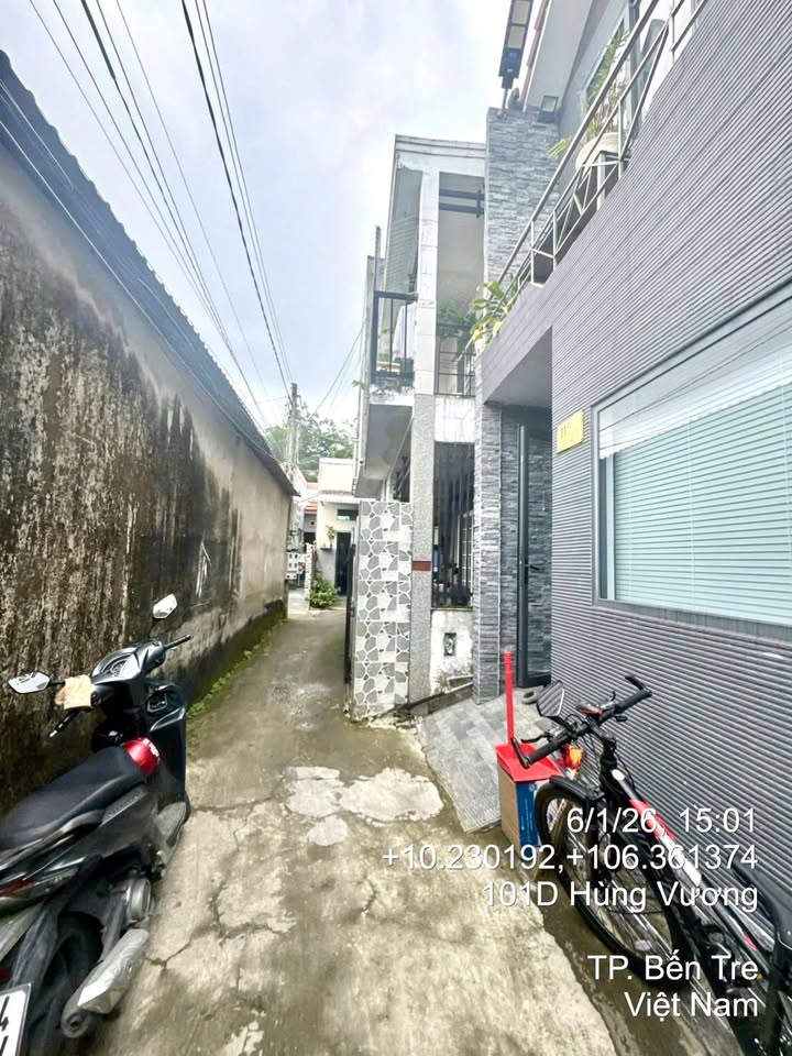 Nhà 1 Trệt 1 Lầu P7 Bến Tre 33m² - Giá Sốc 720 Triệu