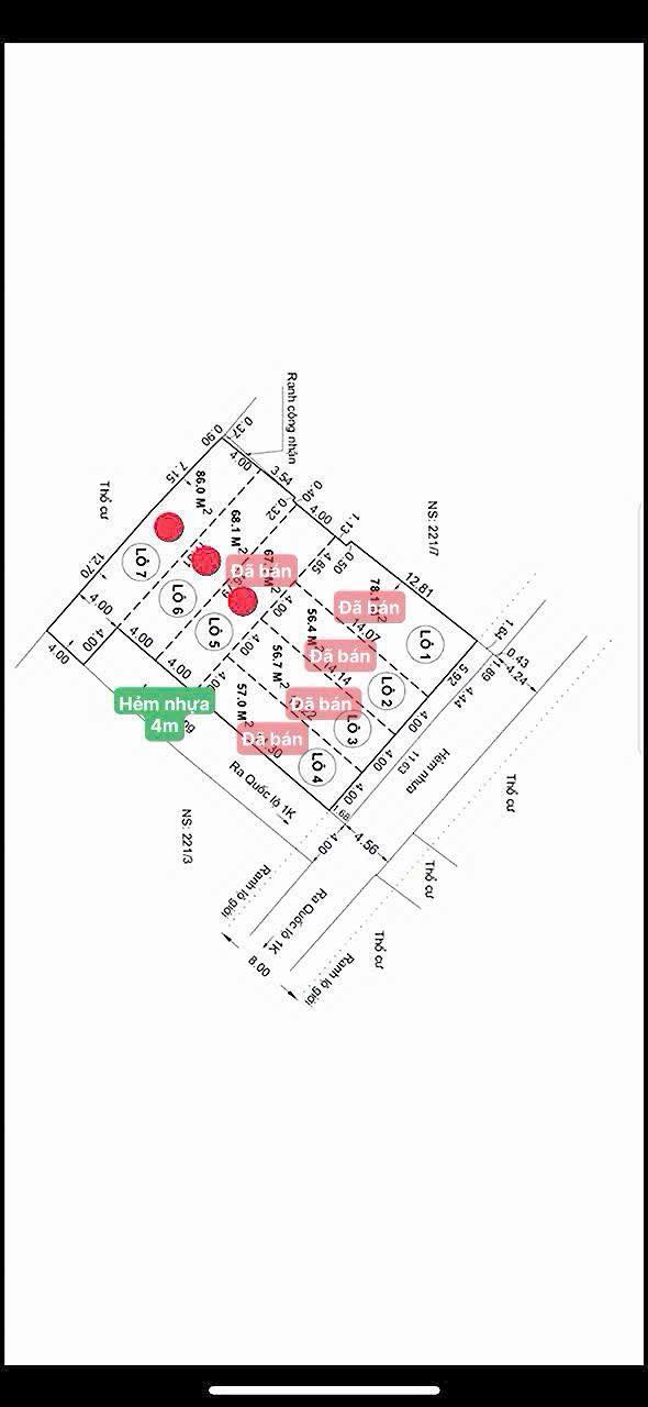 Bán Gấp Đất Nền Linh Xuân Thủ Đức 68m² Sổ Hồng Riêng
