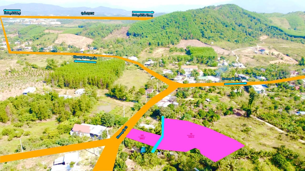 Đất nền Khánh Vĩnh 1700m² - Tiềm năng tăng giá vượt trội!