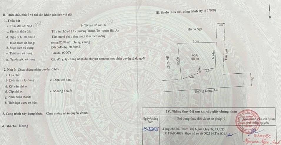 Nhà Phố Đông An, Cát Bi, Hải An - 8.888 Tỷ - Mặt tiền kinh doanh!