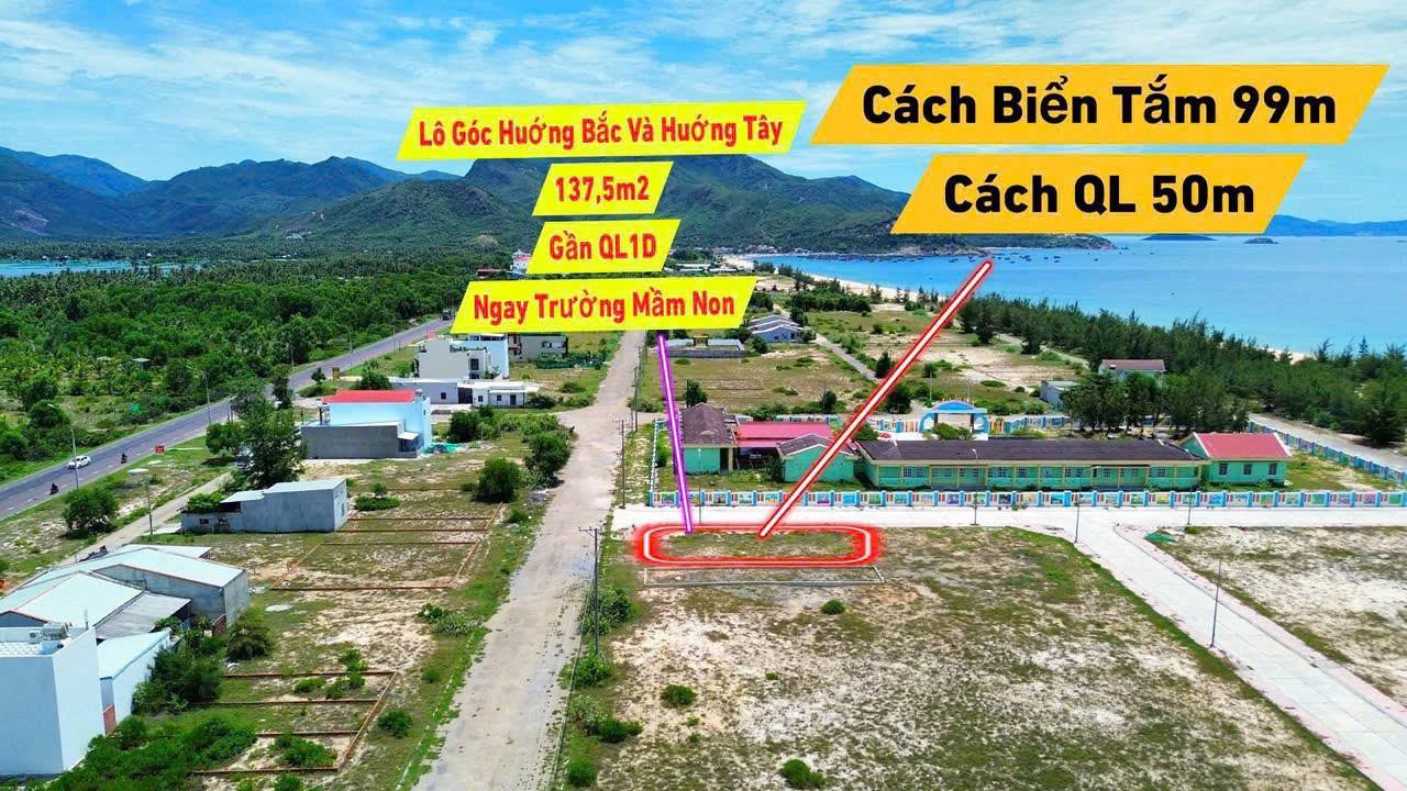 Đất Nền Lô Góc Xuân Hải, Sông Cầu 137.5m² - Sổ Đỏ Full Thổ Cư, Gần Biển