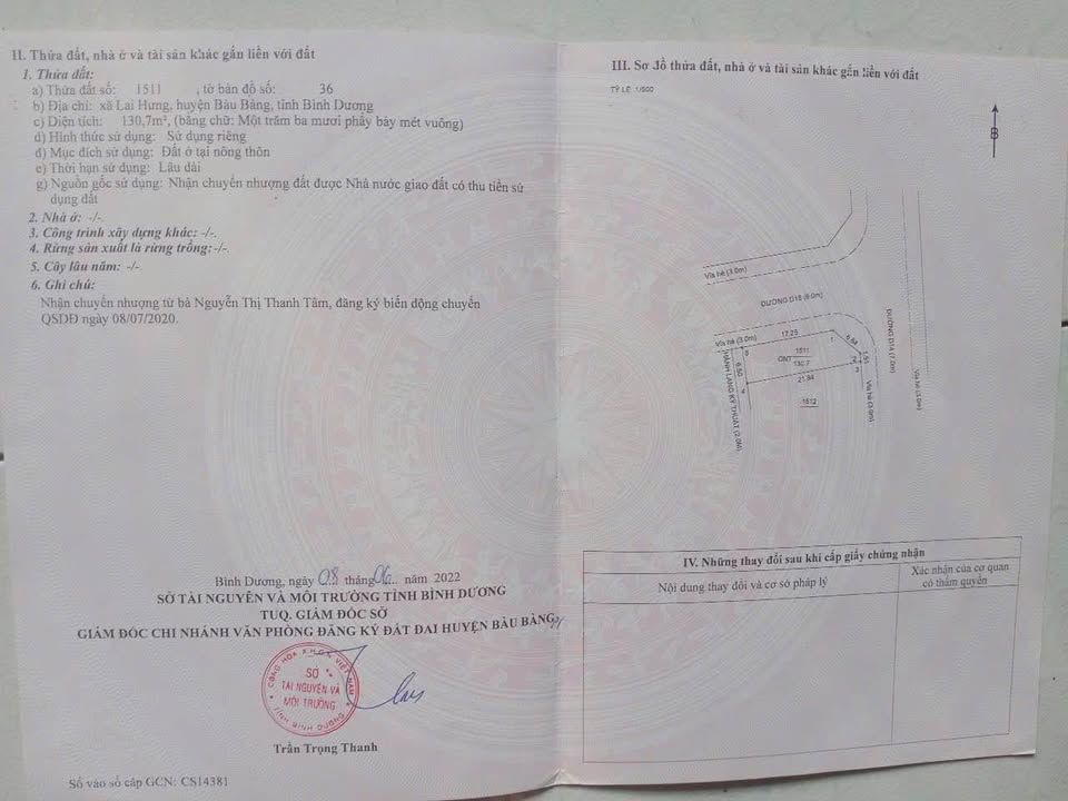 Đất nền Dự Án Nam Long Bàu Bàng 130m² - Tiềm năng tăng giá vượt trội!